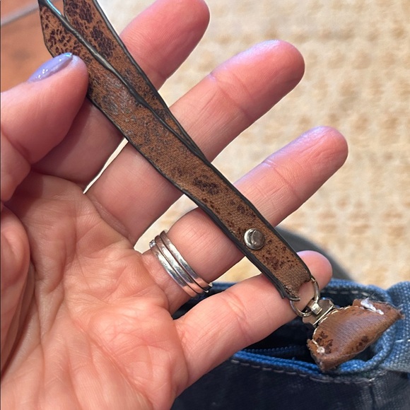 Vintage Y2K Stylish Multicolor Denim Patchwork Shoulder Bag - Picture 12 of 14